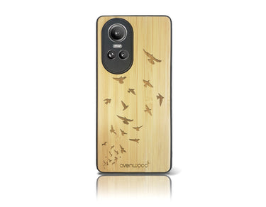 Coque arrière OISEAUX Oppo Reno 10 Pro